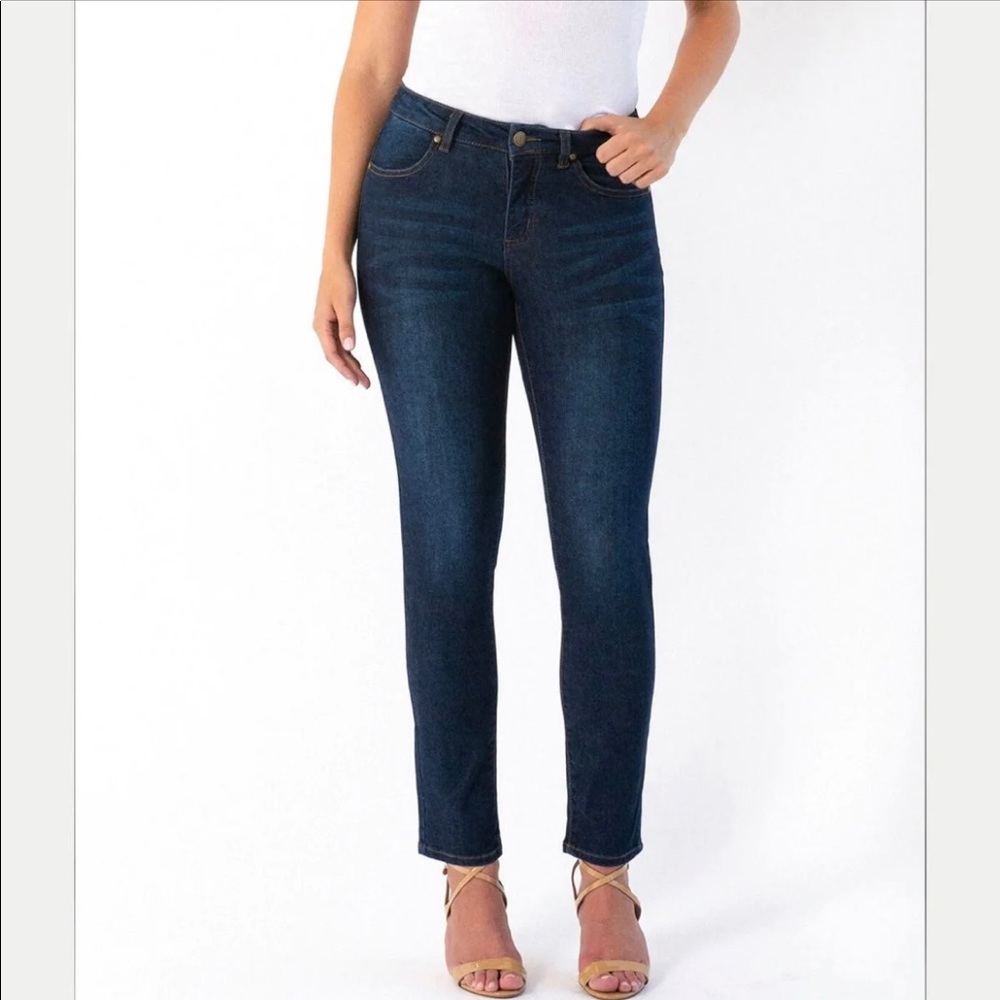 Measure and Made Dark wash Jeans (Retail $119)